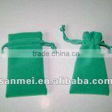 sales hot green velvet jewelry pouch