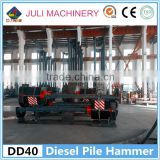 New condition Juli brand 400kN DD40 guide rod type diesel pile hammer China