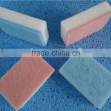 magic cleaning melamine sponge with scouring pad eraser for kitchen 004