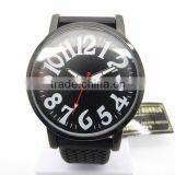 Big Numbers Japan Movt Quartz Watch Stainless Steel Back thumbnail-1