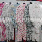 OEM Factory Sexy See Through 100% Polyester Bathrobe Sleepwear for Women thumbnail-4