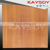 innovative artificial clip-in square aluminium ceiling tiles wooden grain