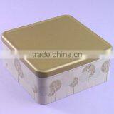 Square Metal Packaging Tin Box