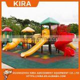 Children Park Amusement Equipment Outdoor Playground With Slides