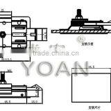 Stainless Steel Slam Latch Lock thumbnail-2