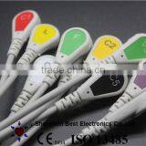 GE Eagle, Dash EKG Machines EKG Cable and Leadwires IEC Snap thumbnail-5