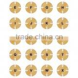 Bamboo Circle Puzzle,eco Bamboo Toys for Kids,wooden Toy Manufacturer Py0027 thumbnail-1