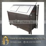 customized high quality product polished stainless steel cabinet exports fabrication