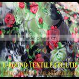 KS KOREA HIGH QUALITY BURNOUT N/P VELVET WITH PAPER PRINT FABRIC thumbnail-5