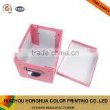 Handmade Paper Box CMYK Print Cardboard Storage Box Gift Box CD & DVD Storage Box thumbnail-3