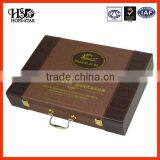 Luxury Cosmetics Packaging Box Cosmetics PU Leather Box