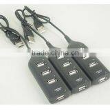 New High Speed 4-Port Splitter USB 2.0 Hub Powered Adapter For PC Laptop Notebook thumbnail-5