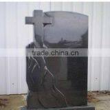 Granite Headstone With Cross thumbnail-1