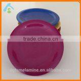 6 Inch Melamine Round Sushi Plate in Assorted Colors;reusable Melamine Sushi Plate thumbnail-5