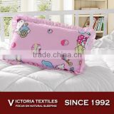 printed pearl cotton filling colorful child pillows