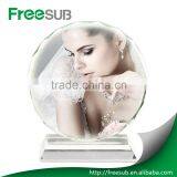 Sublimation Crystal Photo Frame Wedding Souvenir Crystal Baby Born Souvenir