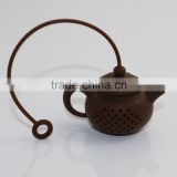 mini teapot shaped silicone tea infuser teapot silicone Tea filter