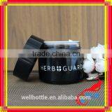 Fashion Design Cosmetic Black Glass Bottle and Face Cream Glass Jar for Cosmetic Packaging thumbnail-6
