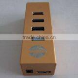 OEM Led Logo!!!maggic Mirror 4 Port Usb Hub With Competitive Price From Shenzhen Aotech thumbnail-3