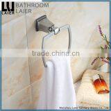 China Wholesale Zinc Alloy Chrome Finishing Bathroom Accessories Wall Mounted Towel Ring