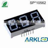 Triple Digit 7 Segment Led Display, 0.56 Inch Digital Displays in White Color