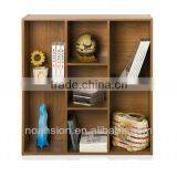 Hot Sold Walnut Cheap Wooden Bookcases/bookshelf
