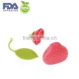 Strawberry Silicone Tea Bag,silicone Tea Strainer thumbnail-2