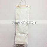 Household Used Hang Bag Hanging Wall Pocket Storage With 3 Pocket thumbnail-4