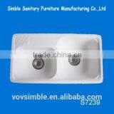 White Luxury Kitchen Sink Water Tank thumbnail-4