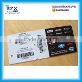 Custom Offset Printing Shaped Plastic Die Cut PVC Card With Small Key Tag thumbnail-5