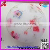 Fashion Design Chinese Style Printing Fancy Plastic Buttons