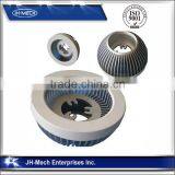 Round Sun Flower Customized Extruded Aluminum Heat Sink thumbnail-3