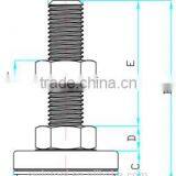 Heavy Duty Dental Furniture Cabinet Leveling Feet With Adjustable Glide thumbnail-5