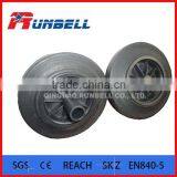 Cheap 8" Solid Rubber Recycling Garbage Bin Wheels