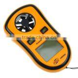 GM 8909 Digital Handheld Measuring Wind Speed Meter Anemometer With Thermometer Vane Anemometer