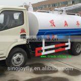 3.5 Cbm DongFeng Suction Sewage Tanker Truck thumbnail-1