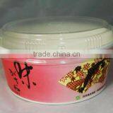 Accept Custom Order BOPS Material Disposable Round Plastic Lid for Paper Bowl thumbnail-2