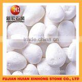 Natural quartz white pebble stone for garden cheap