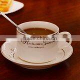 Haonai High Quality Bone China Tea Drinking Cups Set,cafe Cup and Saucer Set thumbnail-5