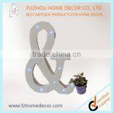 Wood Led Letters for Wall Can do From A to Z and All Symbols thumbnail-1