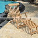 2017 Trade Assurance Modern Design Teak Wood Outdoor Poolside Sun Loungers thumbnail-2