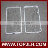 Blank UV Case for Iphone 6 Plus , UV Transparent Mobile Phone Case With Tpu Side thumbnail-1