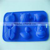Cute Design Food Grade Silicone Ice Cube Tray and Cake Molds thumbnail-4