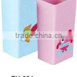 Plastic Eco-friendly Pencil Case Cute Cheap Pencil Holder TH-024 thumbnail-1
