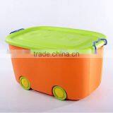 Beautiful and Durable PlasticToy Bin With Wheels thumbnail-4