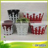 Fashion Hand Paint Garden Decoration Vertical Wall Garden Planter thumbnail-1