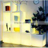 High Quality PE Material Combined Led Carbinet for Wine/light up Plastic Designed Nighclub Bar Used Led Carbinet thumbnail-2