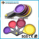 Various Size Silicone Spoon, Food Grade Silicone Measure Spoon, Container