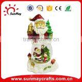 Christmas Santa Plastic Snow Globe thumbnail-1