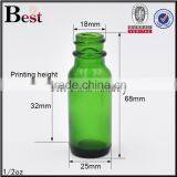 Boston Bottle 15ml Dropper Bottle Green Glass Dropper Bottle for Cosmetic Essential Oil thumbnail-4